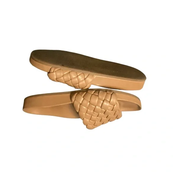 Loeffler Randall Woven Slide Sandals - Picture 8 of 10